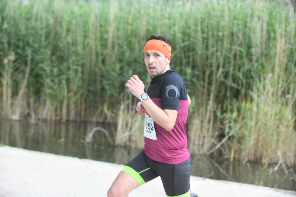 Foto de la VI Carrera Muévete por la Donación de Órganos, en el Parque del Agua Luis Buñuel de Zaragoza