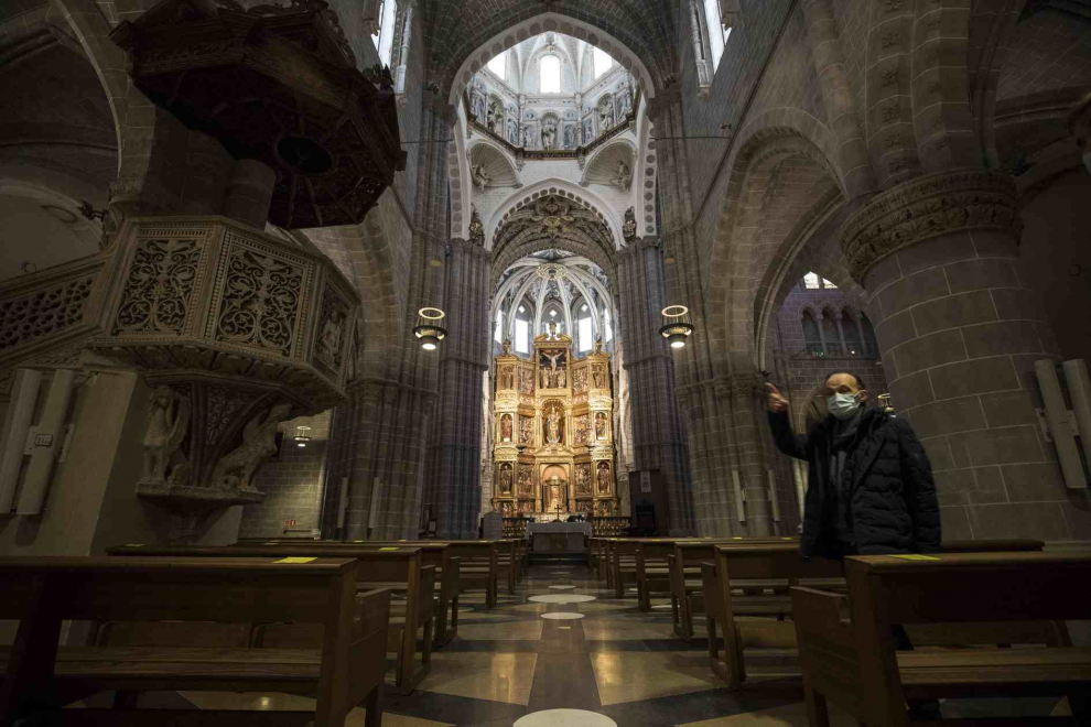 Interior de la Catedral de Tarazona