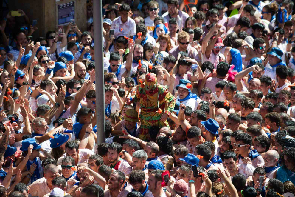 El Cipotegato, la figura más importante de las fiestas en honor a San Atilano de Tarazona