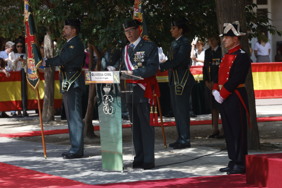 La Guardia Civil celebra sus 179 años de historia en el parque de la Esperanza de Zaragoza