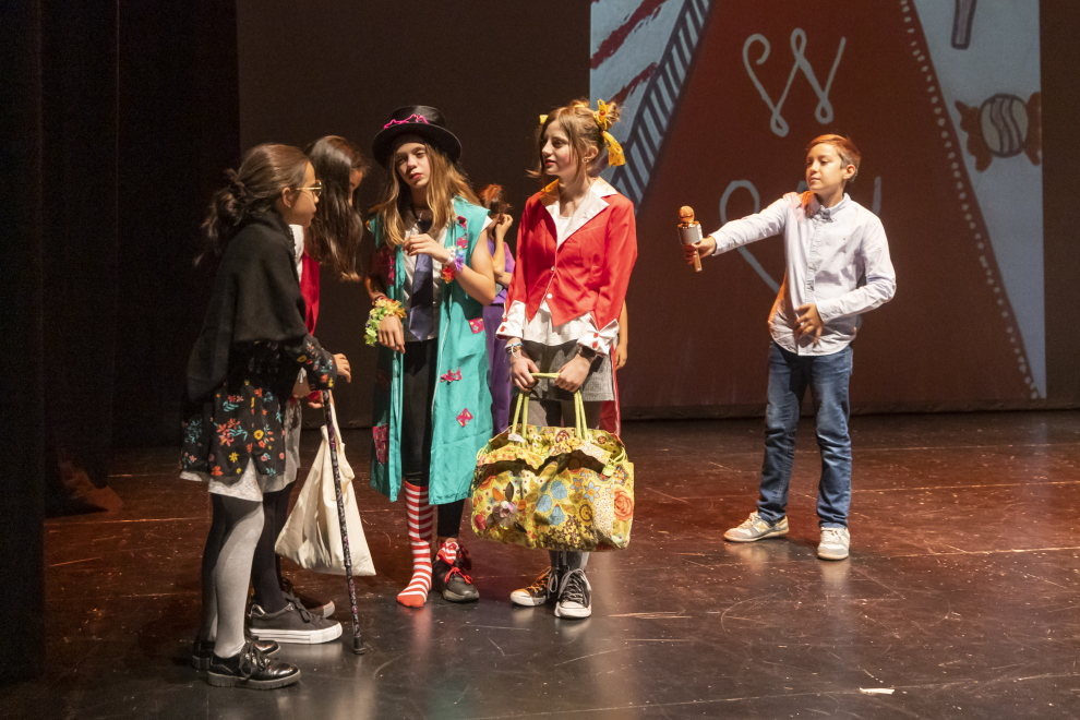 Muestra de la escuela de artes escénicas del Teatro de las Esquinas de Zaragoza