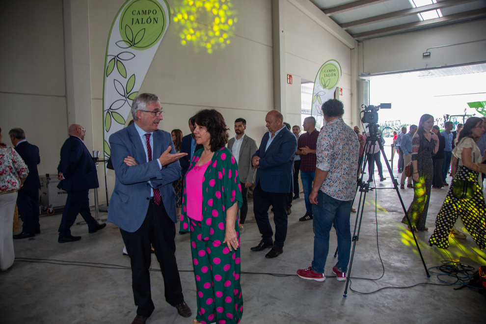 Inauguración de las naves de Campo Jalón en La Almunia.