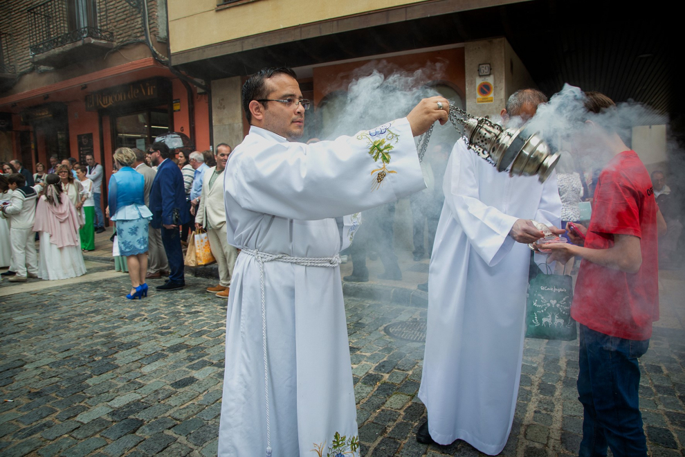 Procesión del día de los Corporales en Daroca