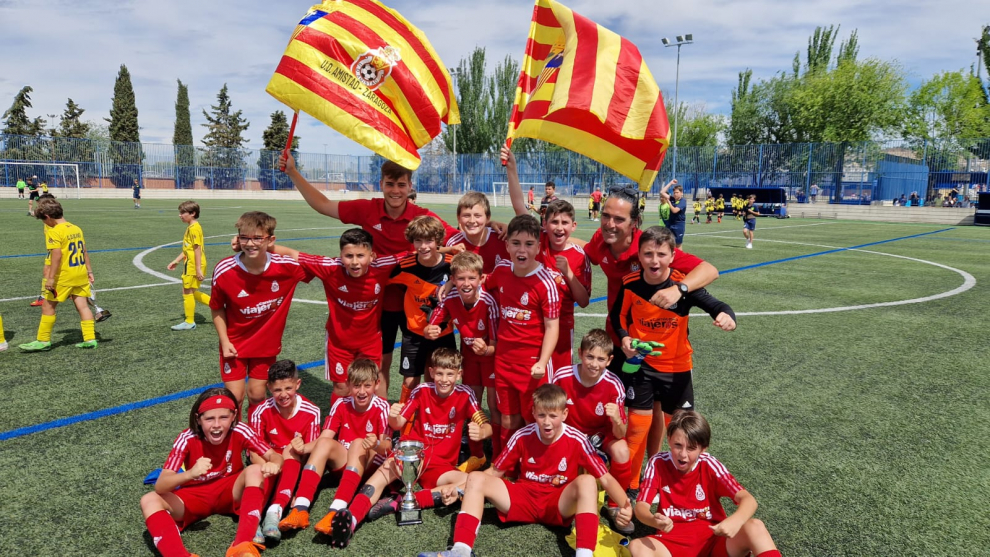 Las imágenes del Día del Fútbol Base en Zaragoza