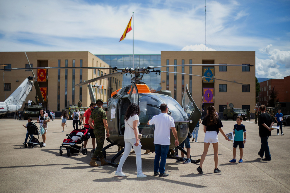 Jornada de puertas abiertas en la Academia de Logística de Calatayud