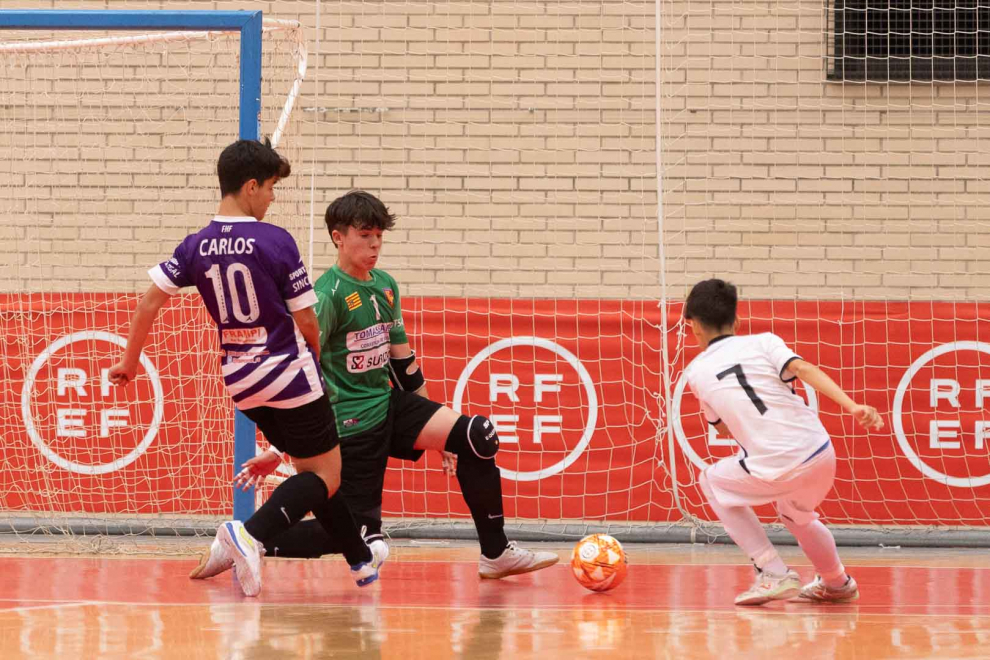 El Equipe Sport, subcampeón de España infantil de fútbol sala tras perder en la final contra el Santa Coloma.