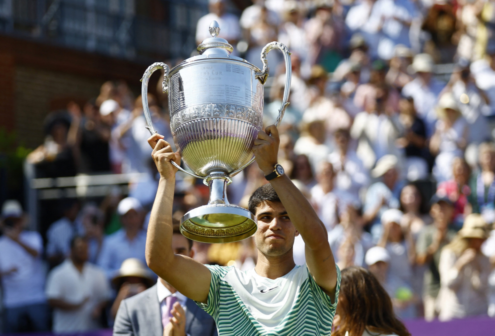 Final Del Torneo De Queen's: Carlos Alcaraz, Campeón | Imágenes | Imágenes