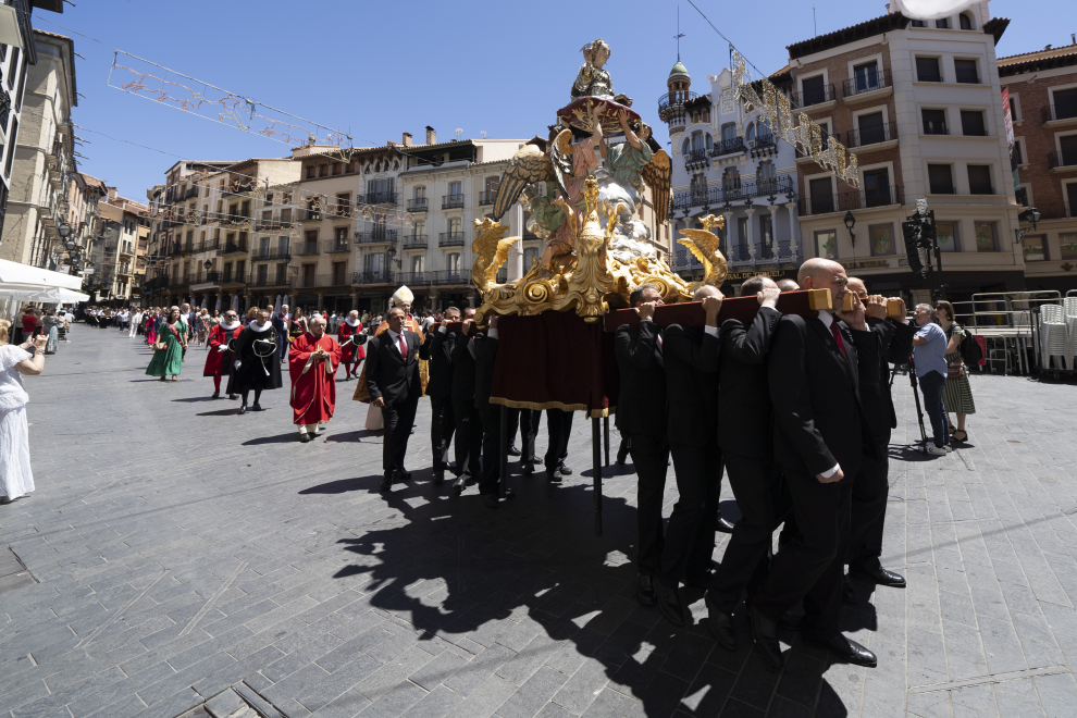 Fotos del fin de semana de fiestas en Teruel de la procesión del