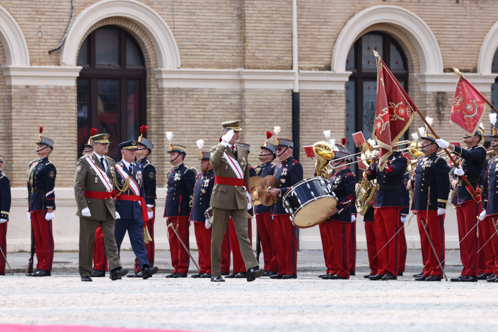 Fotos de los Reyes y la princesa Leonor en la AGM de Zaragoza