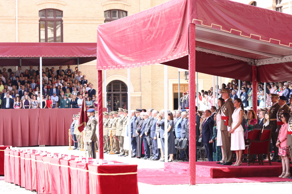 Fotos de los Reyes y la princesa Leonor en la AGM de Zaragoza