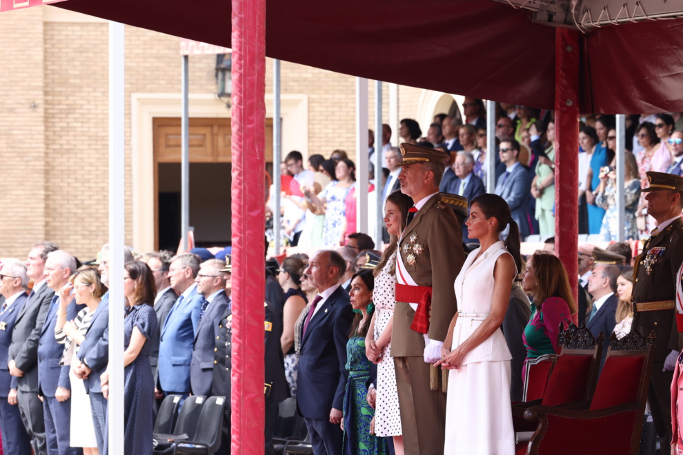 Fotos de los Reyes y la princesa Leonor en la AGM de Zaragoza