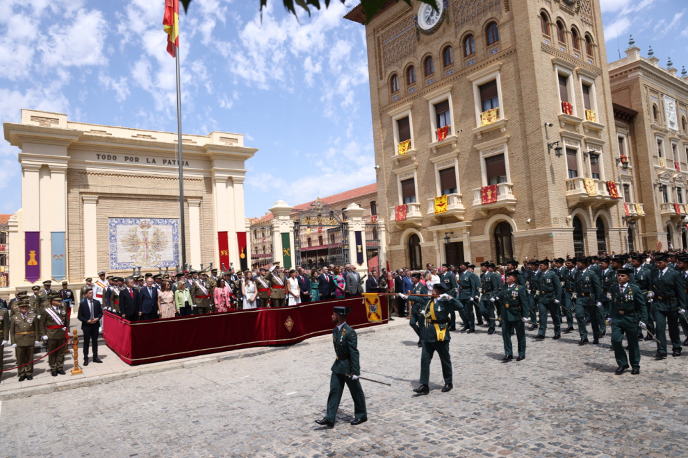 Fotos de los Reyes y la princesa Leonor en la AGM de Zaragoza