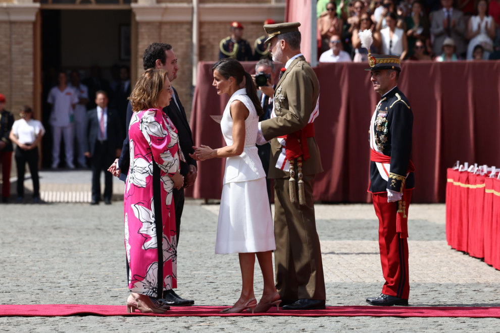 Fotos de los Reyes y la princesa Leonor en la AGM de Zaragoza