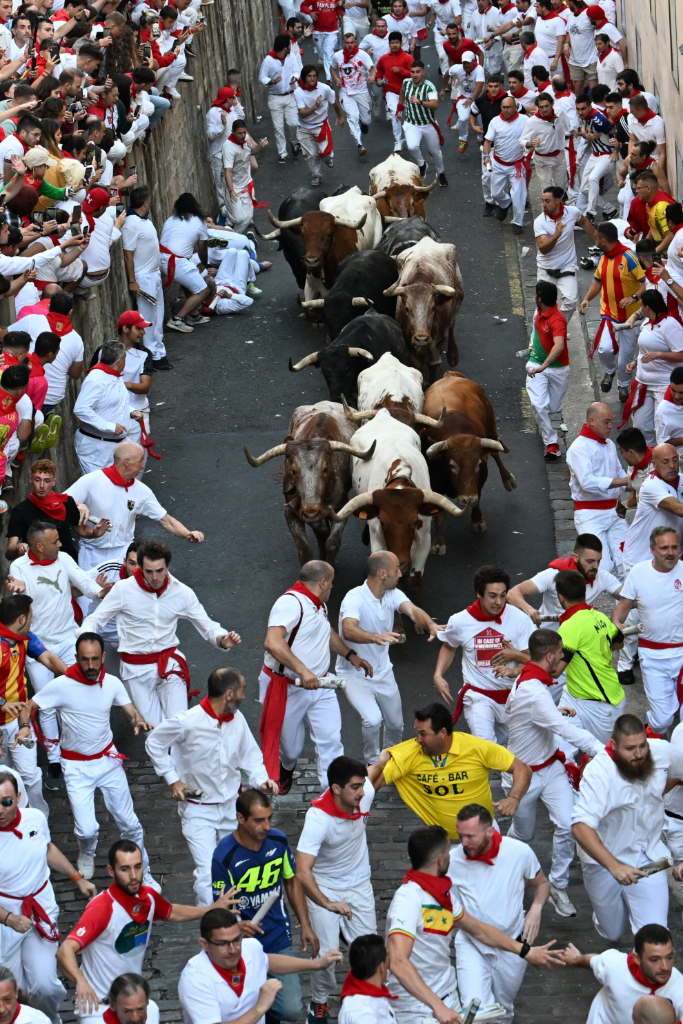 Las mejores imágenes del tercer encierro de Sanfermines 2023 | Imágenes