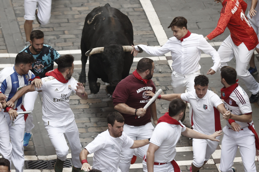 El quinto encierro de San Fermín en imágenes Imágenes