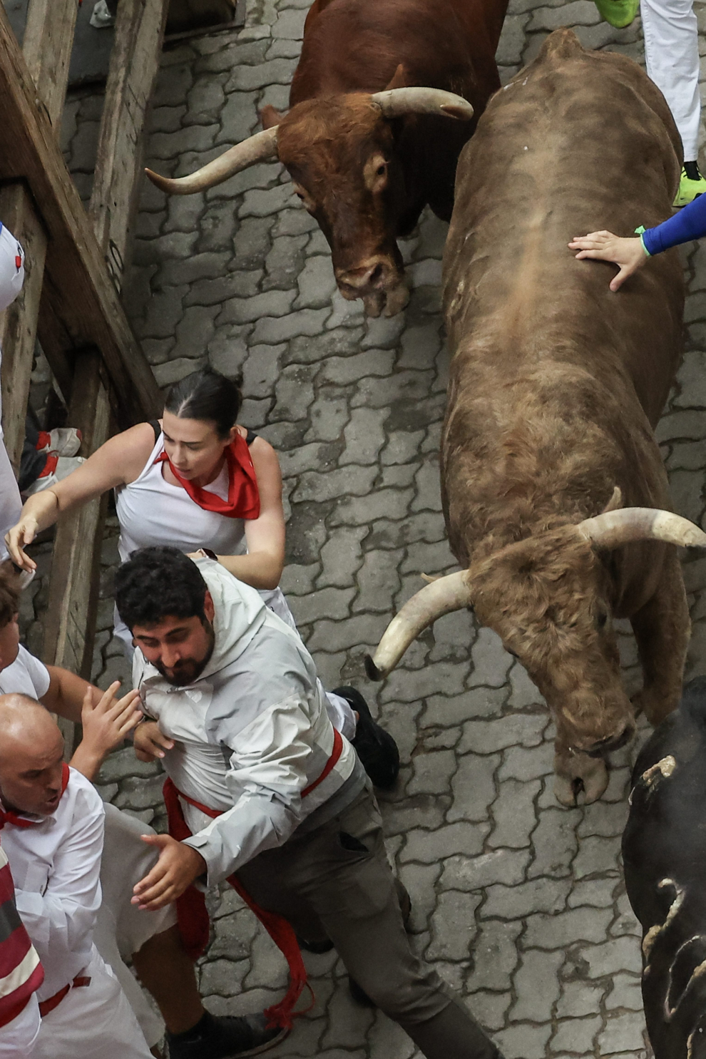 El quinto encierro de San Fermín en imágenes Imágenes