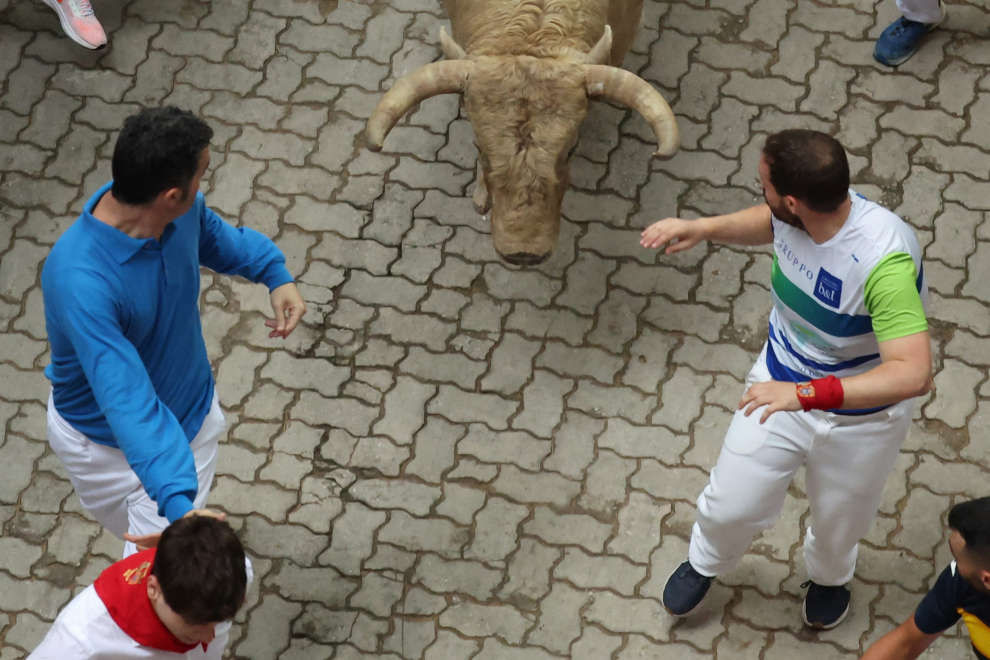 El quinto encierro de San Fermín, en imágenes Imágenes