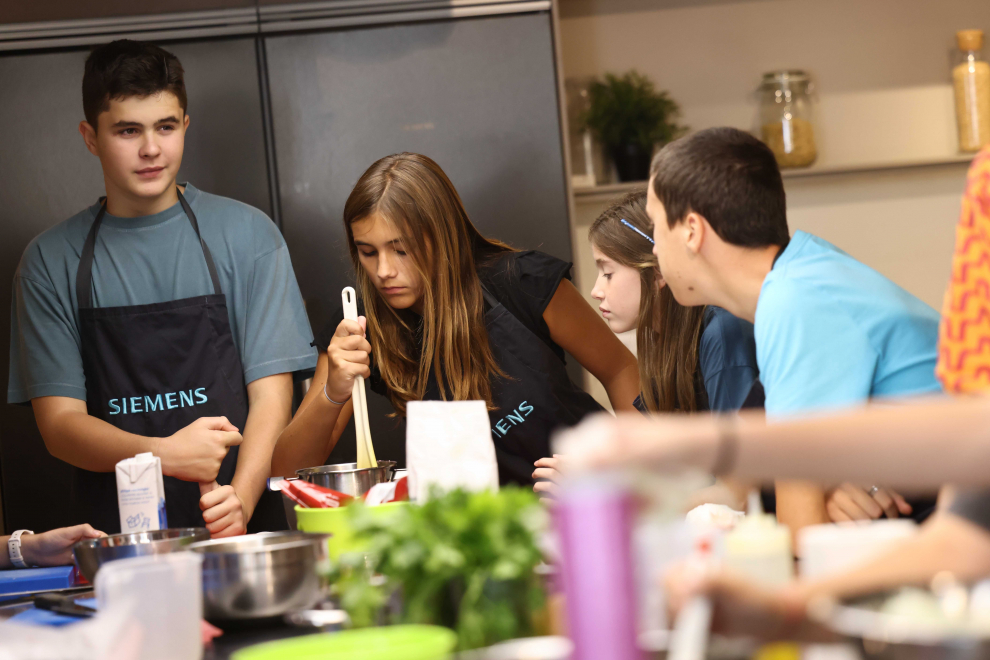 La Zarola es una de las escuelas de cocina de Zaragoza donde se imparten este tipo de colonias.