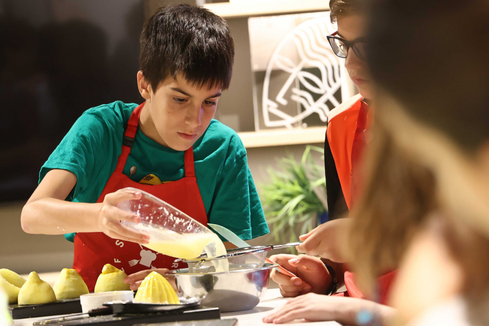 La Zarola es una de las escuelas de cocina de Zaragoza donde se imparten este tipo de colonias.