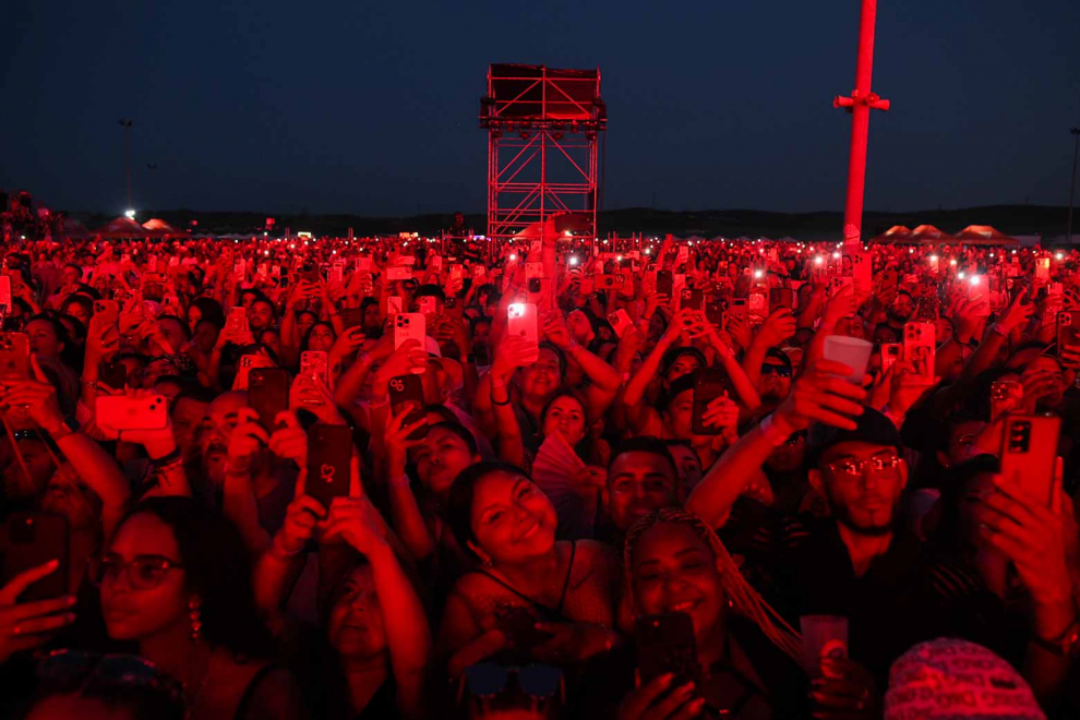 Fotos del concierto de Romeo Santos en la Feria de Muestras de Zaragoza
