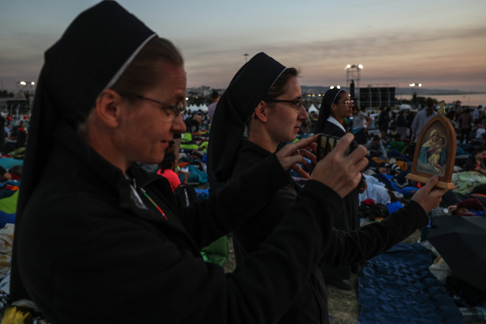 Misa celebrada por el papa Francisco, del último día de la Jornada Mundial de la Juventud (JMJ) de Lisboa (Portugal)
