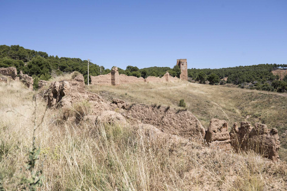 Ruinas de la muralla y el Castillo de Mayor Daroca
