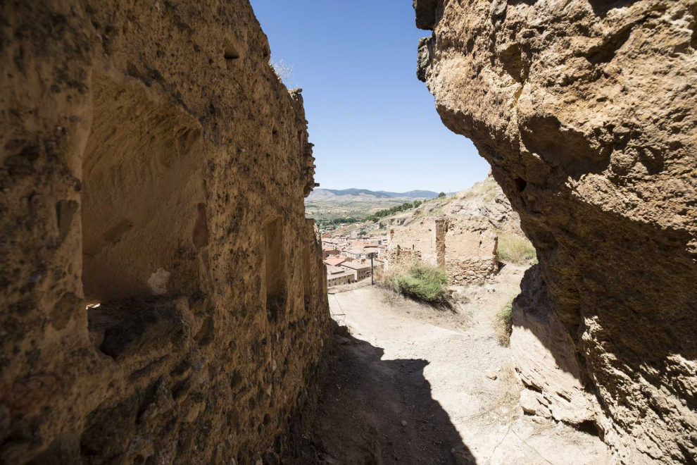 Castillo Mayor y murallas de Daroca
