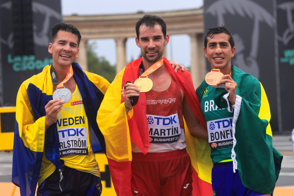 El Español Álvaro Martín Campeón Del Mundo De 20 Kilómetros Marcha Imágenes 9115