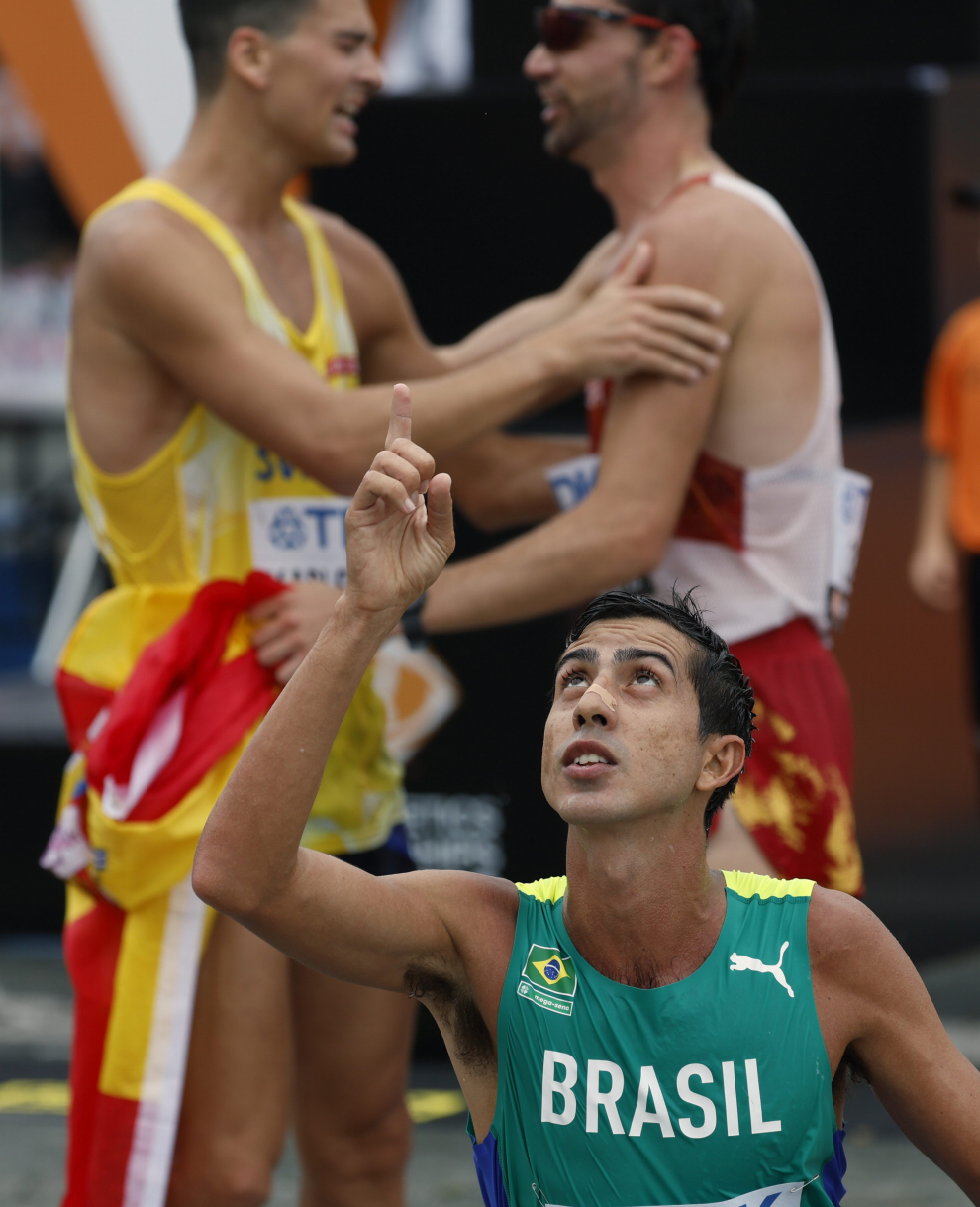 El Español Álvaro Martín Campeón Del Mundo De 20 Kilómetros Marcha Imágenes 8449