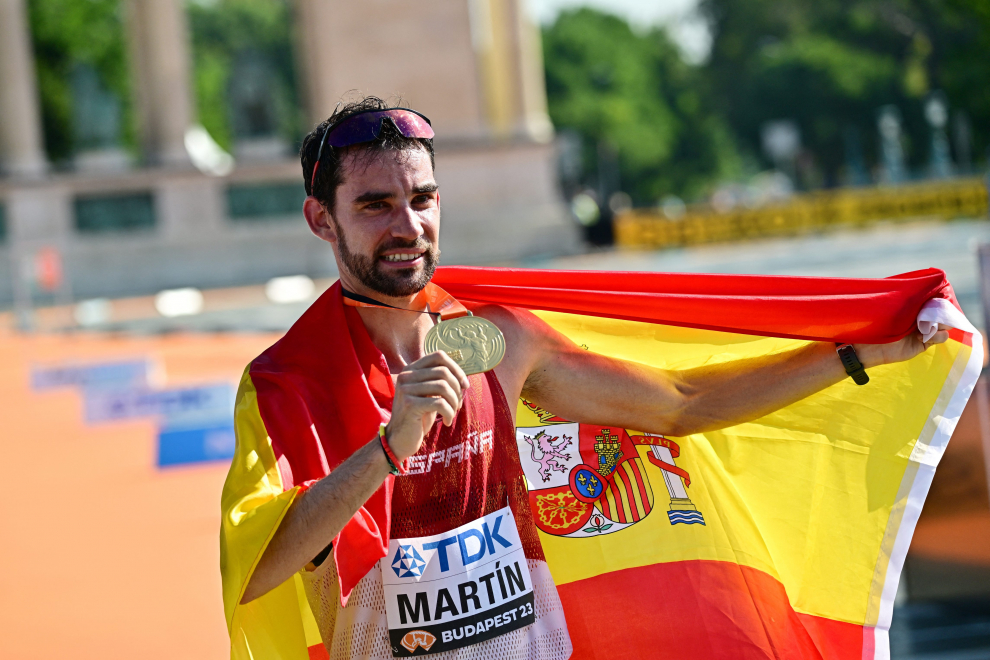 Fotos Del Histórico Doblete De Álvaro Martín Y María Pérez En El Mundial De Atletismo De Marcha 8125