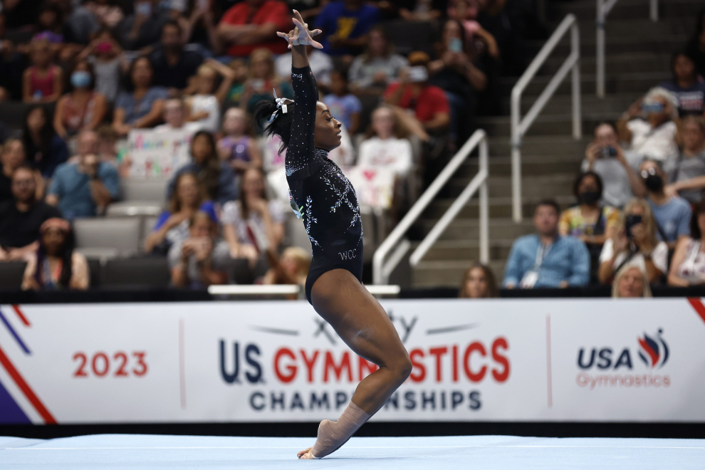 Fotos Simone Biles Gana Por Octava Vez El Campeonato De Gimnasia De Estados Unidos 5065