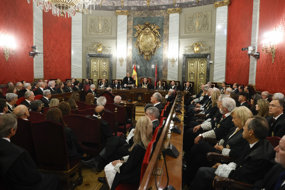 El rey Felipe VI preside la apertura del Año Judicial  en la sede del Tribunal Supremo en Madrid