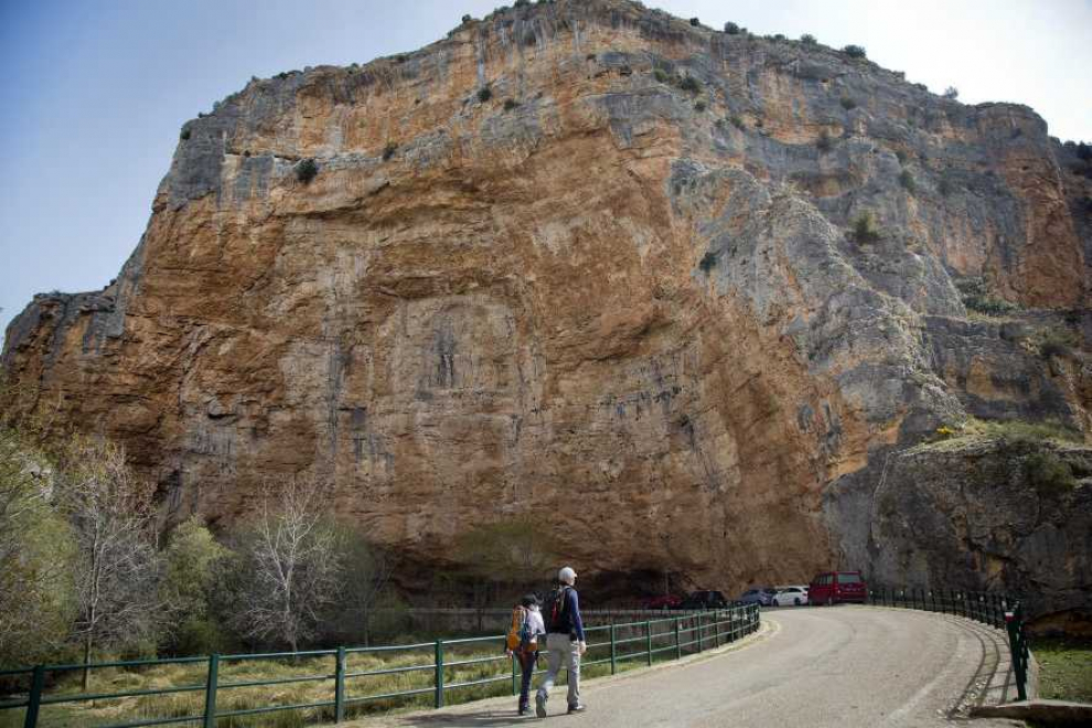 Santuario de Nuestra Señora de Jaraba, Cañón del río Mesa