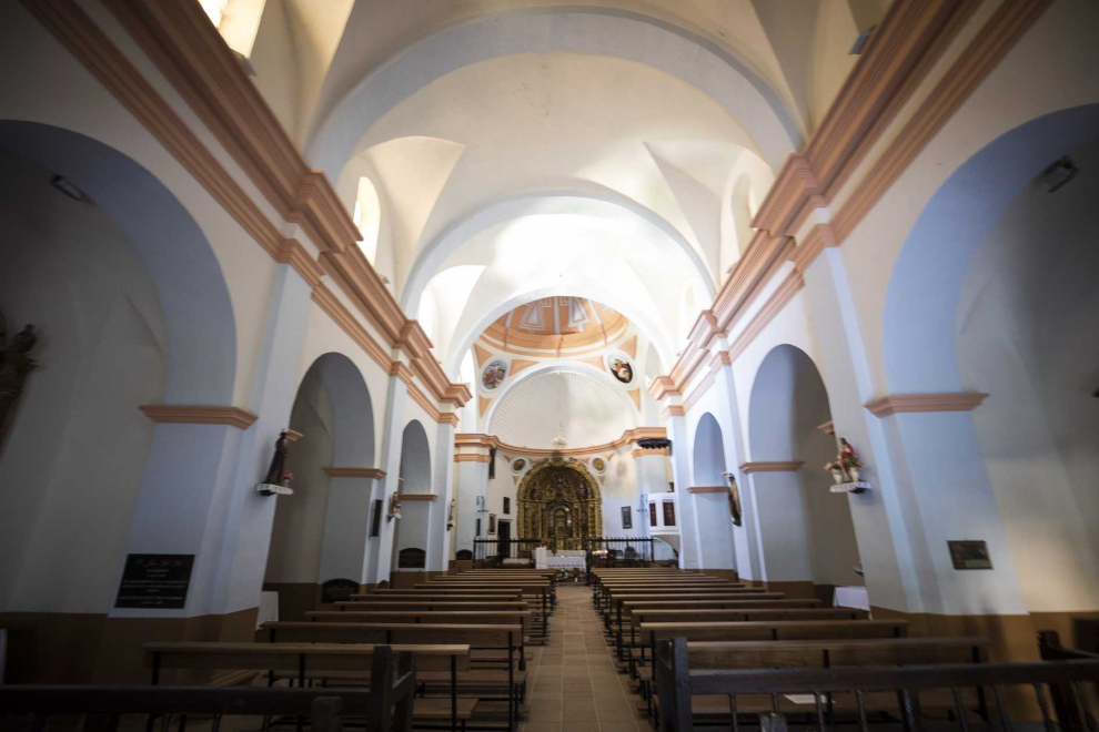 Interior del Santuario Nuestra Señora de la Virgen de Jaraba