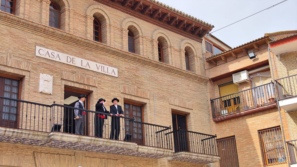 Rodaje en Fuentes de Ebro de un remake de la película de Luis García Berlanga 'Bienvenido Míster Marshall'