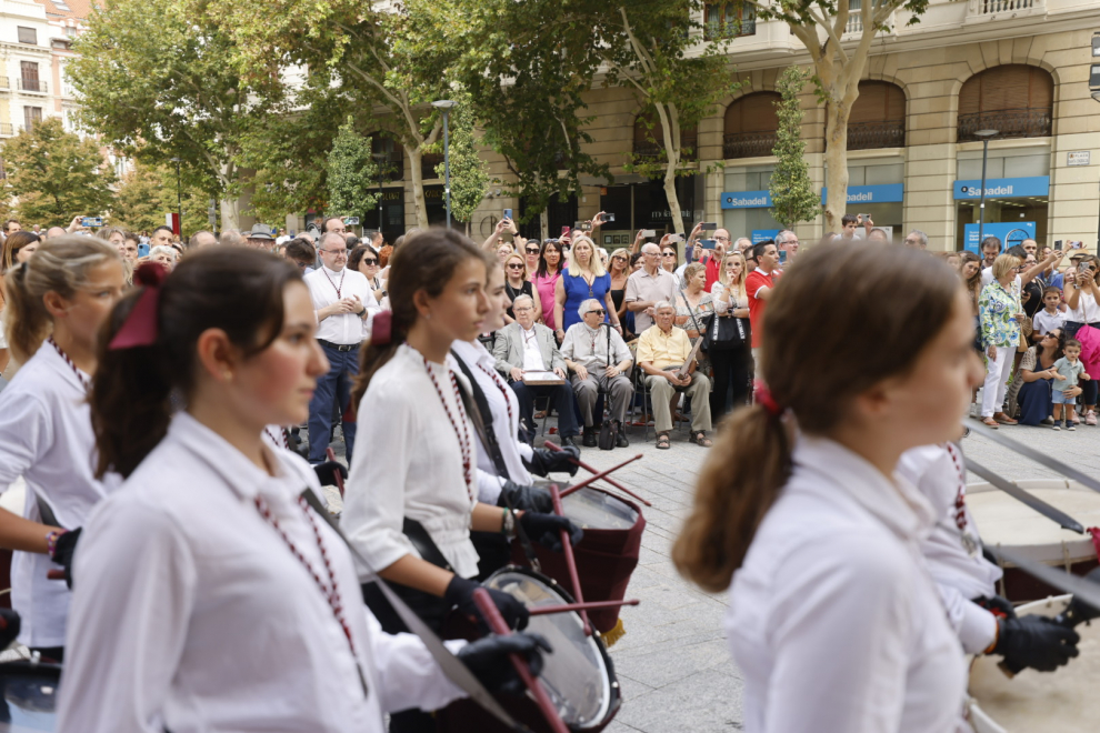 Fotos del 75 aniversario de la cofradía de Jesús Camino del Calvario en Zaragoza.