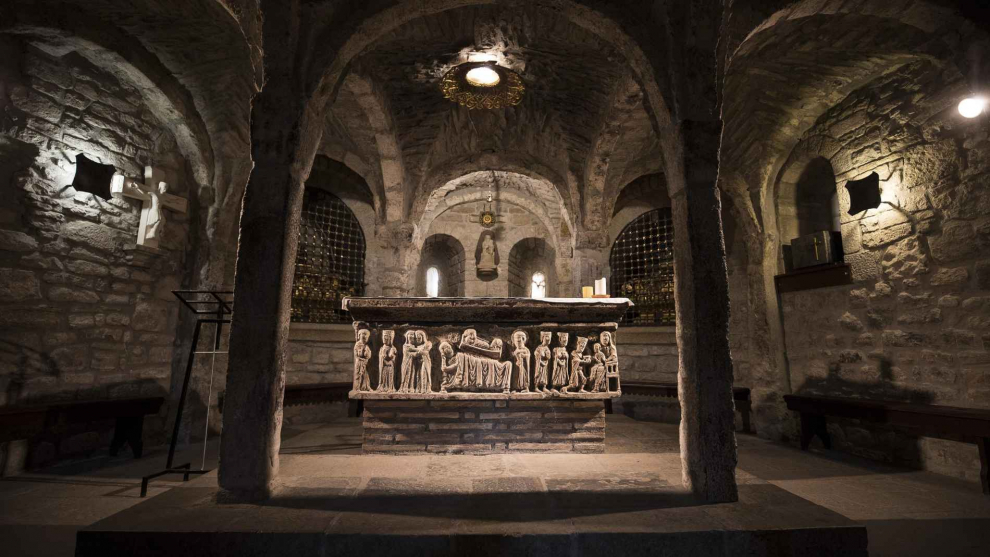 Interior de la Catedral de Roda de Isábena