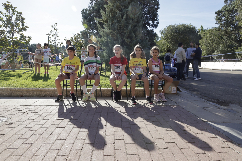 El Parque Grande José Antonio Labordeta se ha llenado con la Carrera de la Infancia