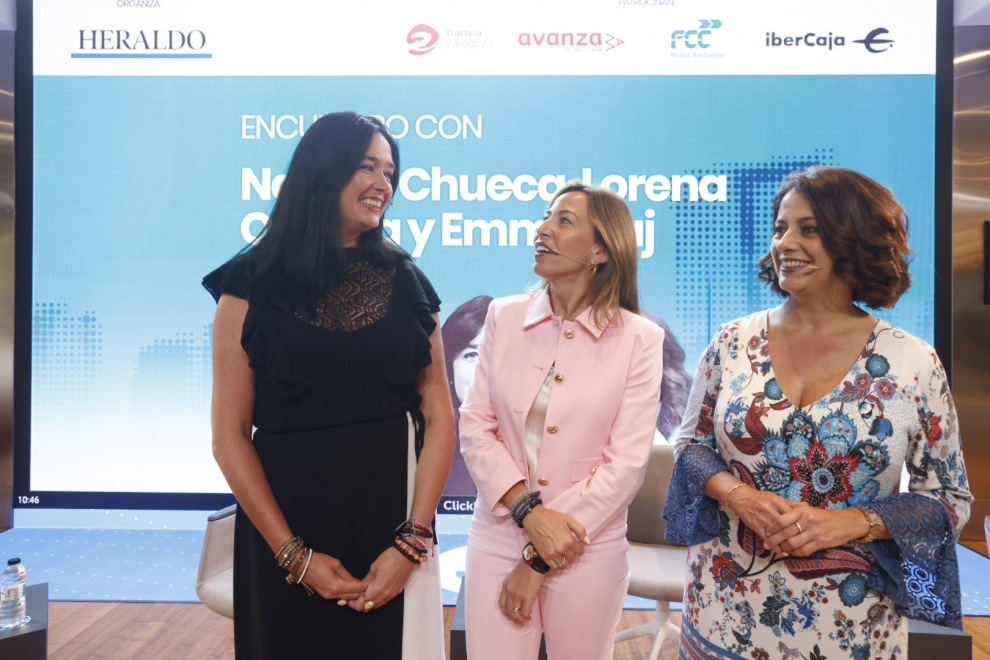 Encuentro de HERALDO con las alcaldesas de Zaragoza, Huesca y Teruel