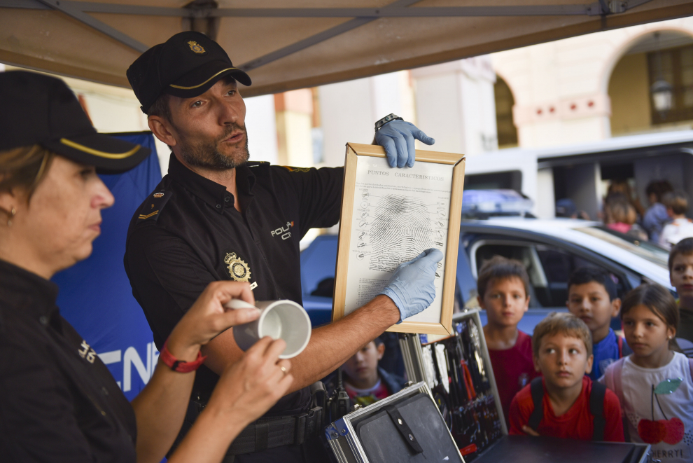 La actividad se enmarca en los actos de conmemoración del Día de la Policía, que se celebrará el 3 de octubre.