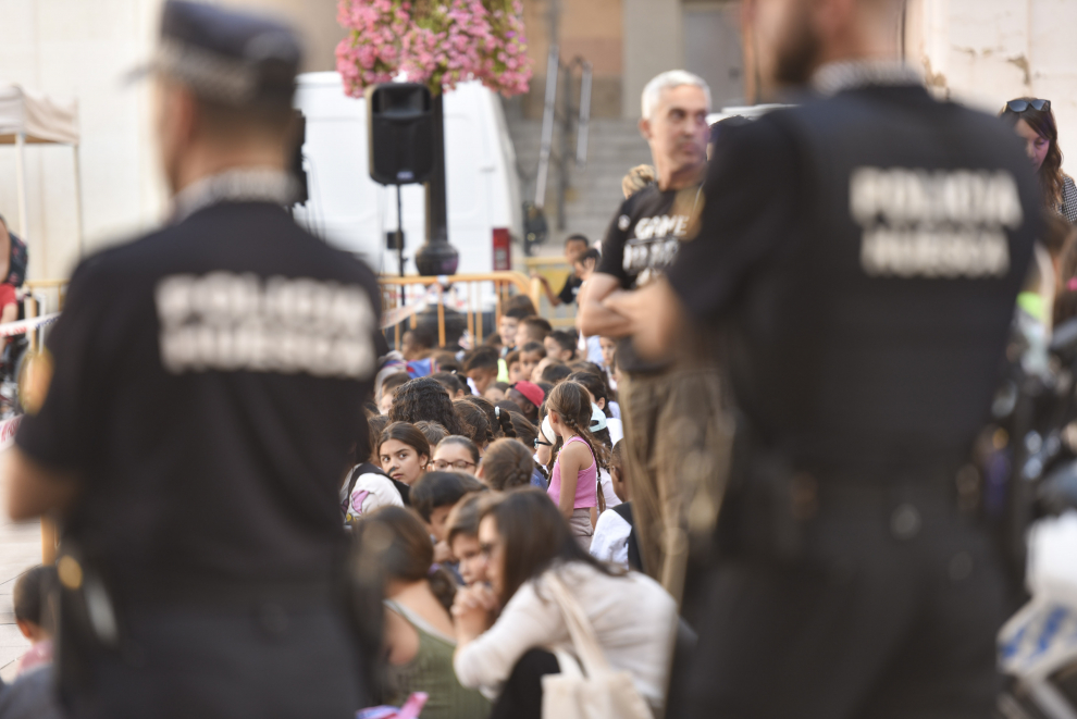 La actividad se enmarca en los actos de conmemoración del Día de la Policía, que se celebrará el 3 de octubre.