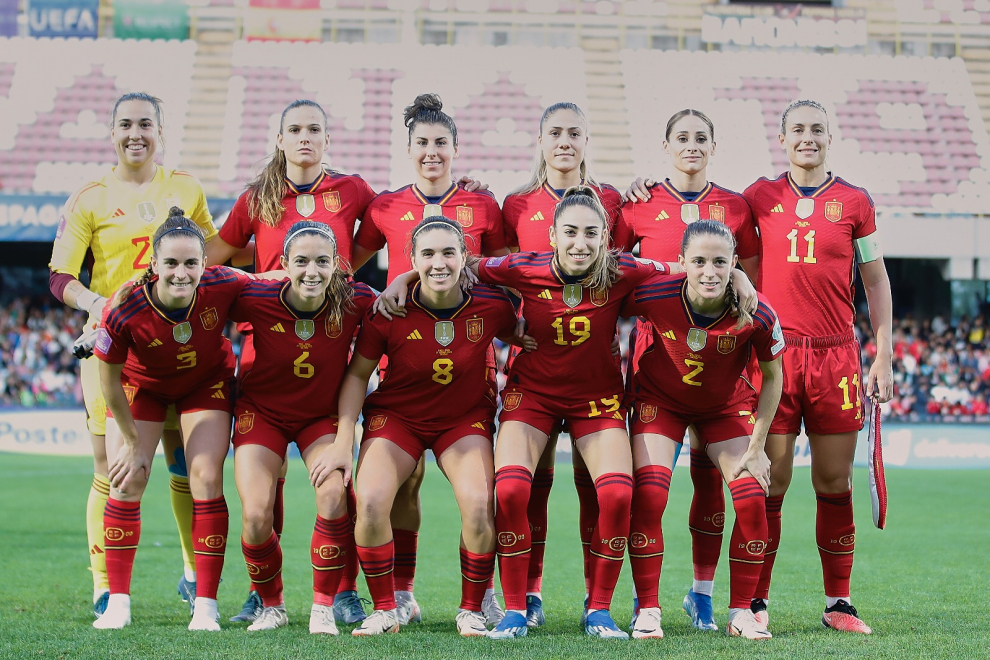 Fotos del partido ItaliaEspaña, de la Liga de Naciones femenina