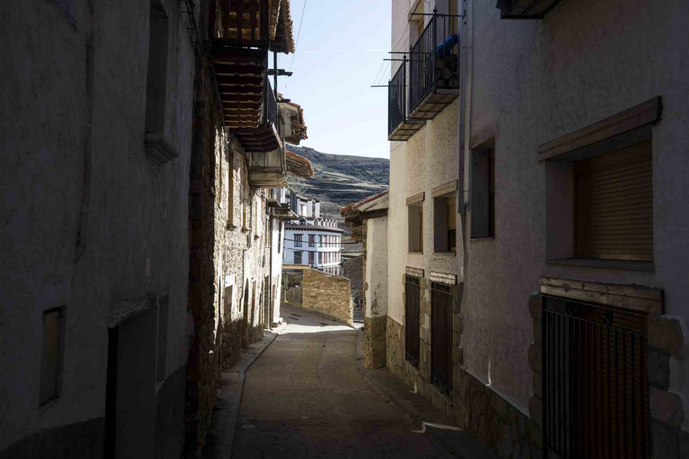Una calle de Valdelinares