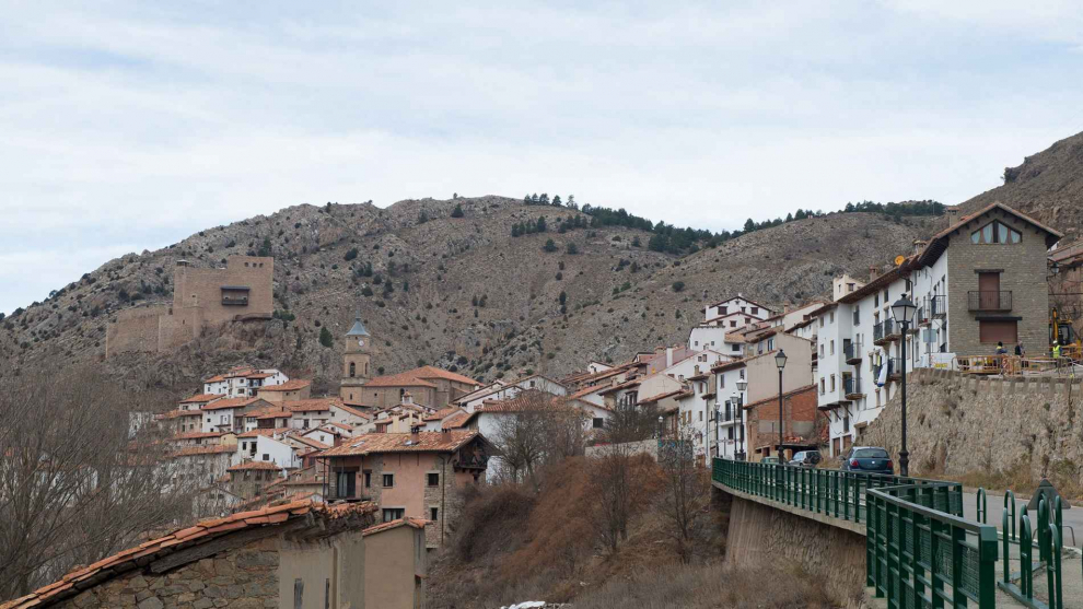 Vista del pueblo de Alcalá de la Selva, en Teruel