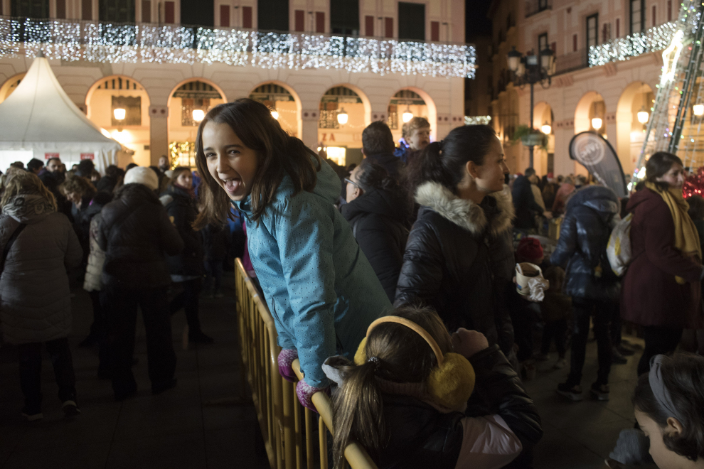 Acto de encendido de las luces de navidad en Huesca 1 12 23 Foto Javier Navarro_6 [[[FOTOGRAFOS]]]