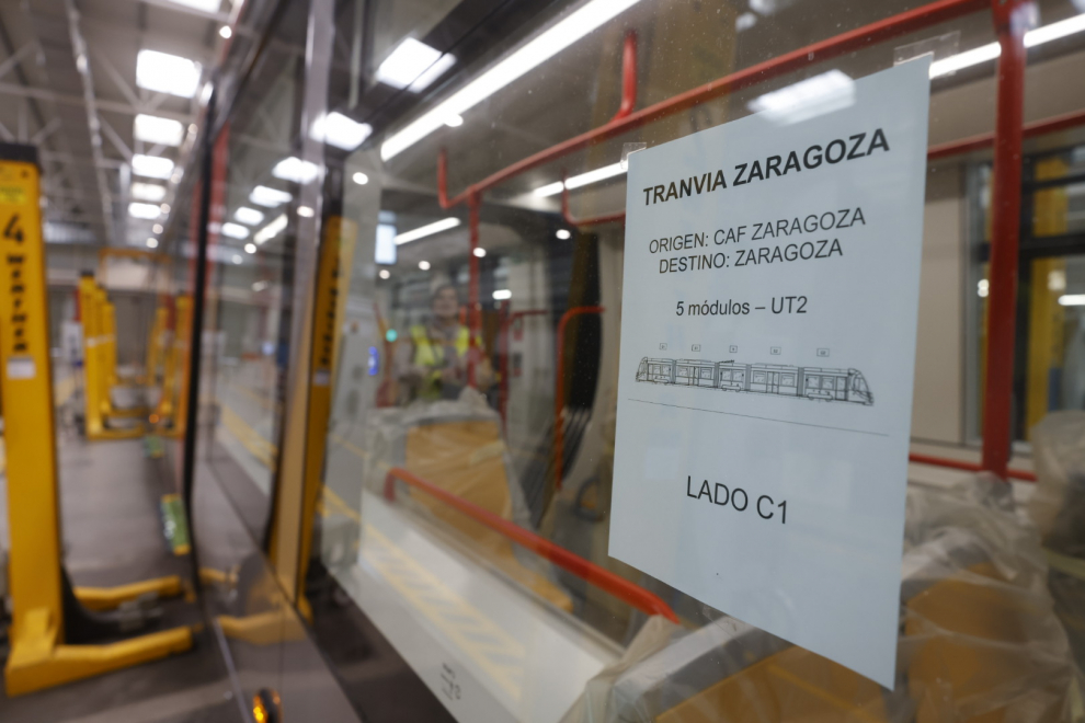 Los nuevos tranvías de Zaragoza