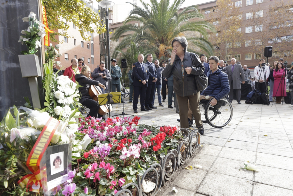 Acto homenaje organizado por la Asociación Víctimas del Terrorismo (AVT) con motivo del 36 aniversario del atentado perpetrado por ETA en 1987.