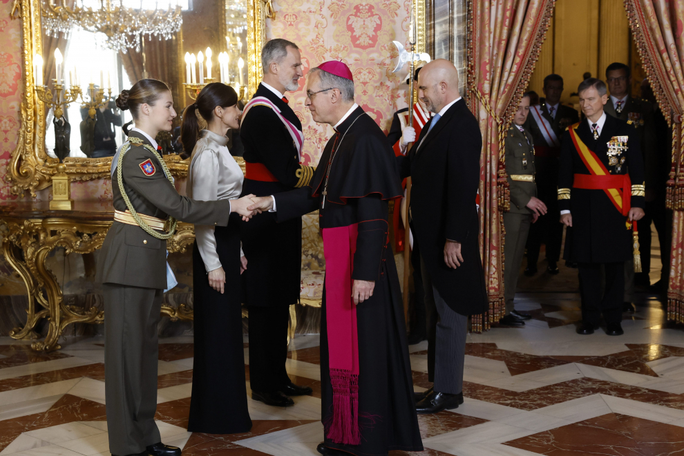 Fotos de la Pascua Militar 2024 en el Palacio Real