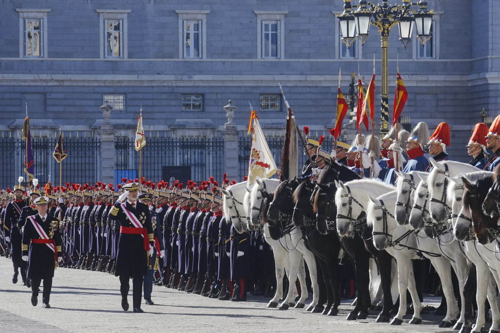 Fotos de la Pascua Militar 2024 en el Palacio Real