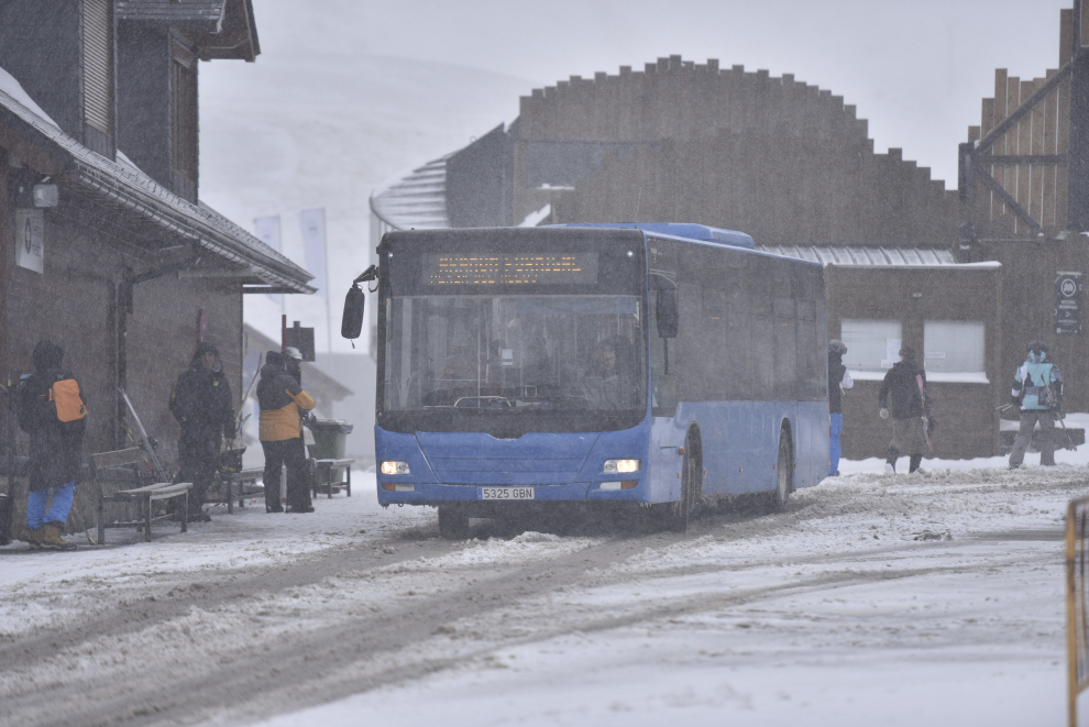 Fotos de nieve en la estación de esquí de Formigal